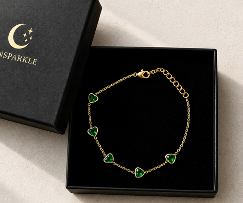 Emeral Herz-Armband