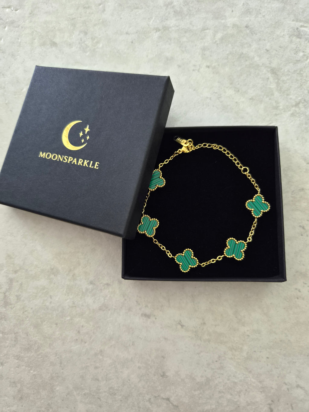 Kleeblatt Armband