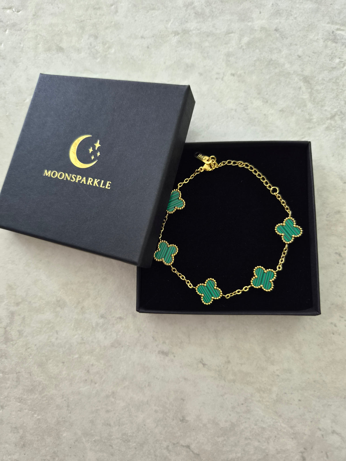 Kleeblatt Armband