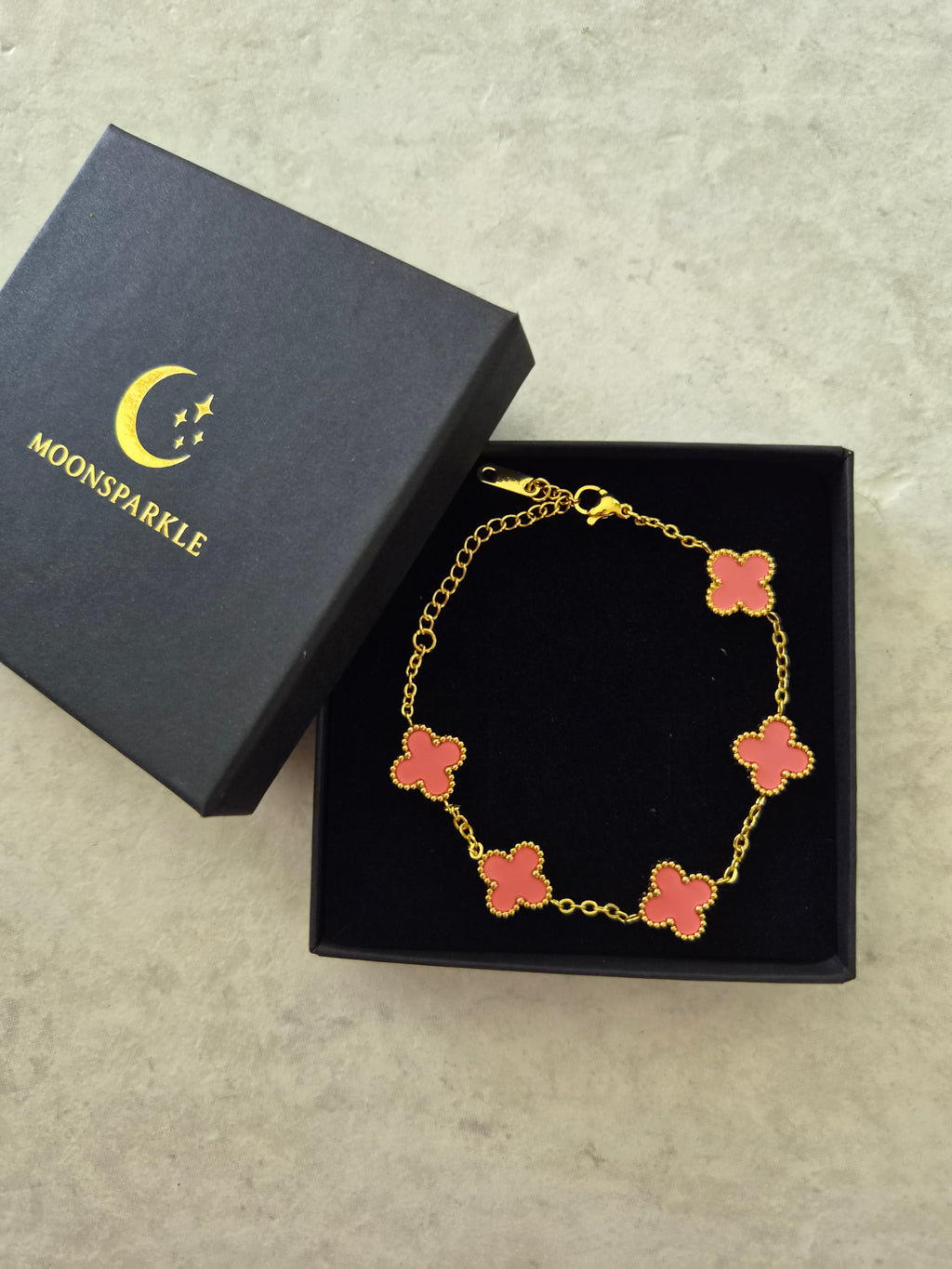 Kleeblatt Armband