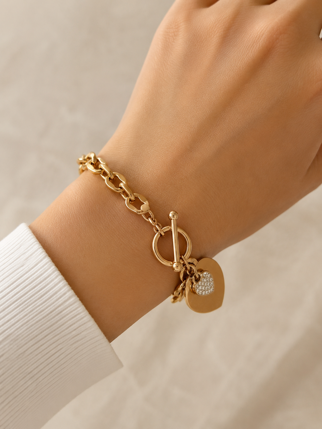 Herzglanz Armband