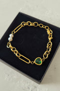 Zirkonia Herz-Armband