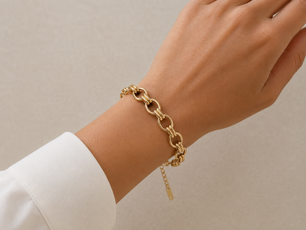 Zeitloses Gliederarmband